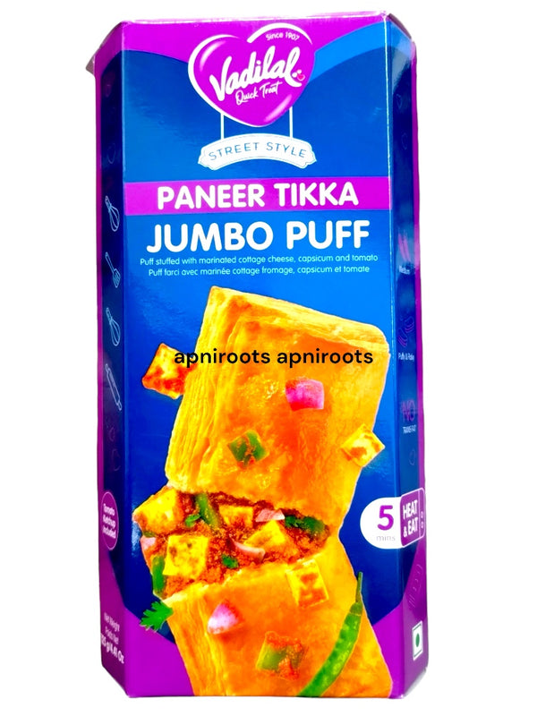 VADILAL  -  JUMBO PUFF PANEER TIKKA  -  125GM